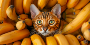is it good and safe for cats to eat bananas?